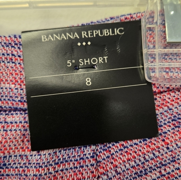 Banana Republic tweed tailored shorts Red White and Blue 8 - Picture 10 of 12